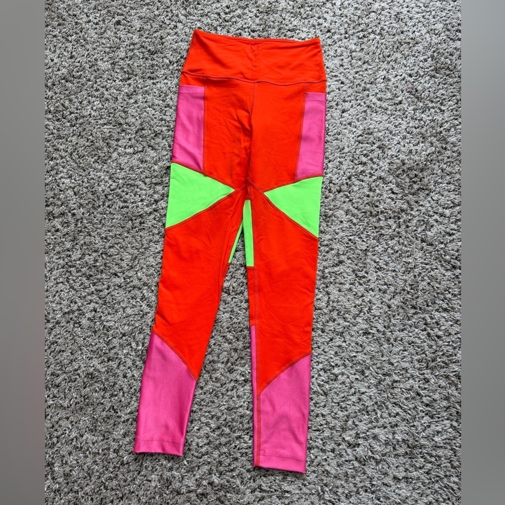 Zumba Fitness Spicy Orange Leggings- Sm/petite